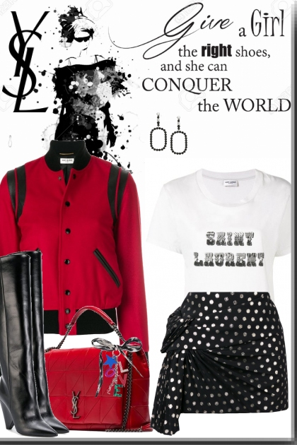 Yves Saint Laurent- Modna kombinacija
