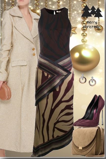 Christmas Gold- Combinazione di moda