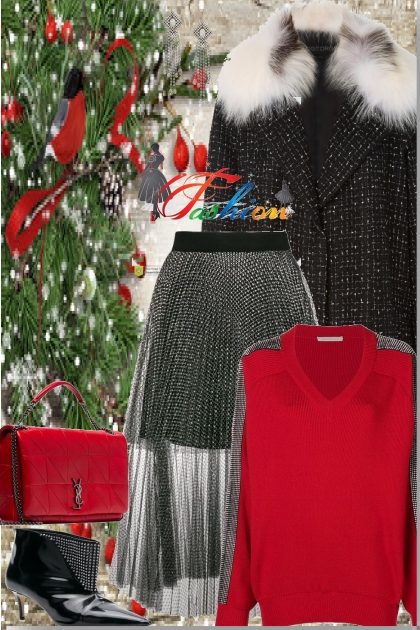 Christmas Fashion- Combinazione di moda