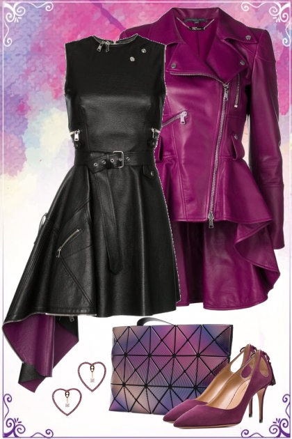 Purple gradient- Модное сочетание
