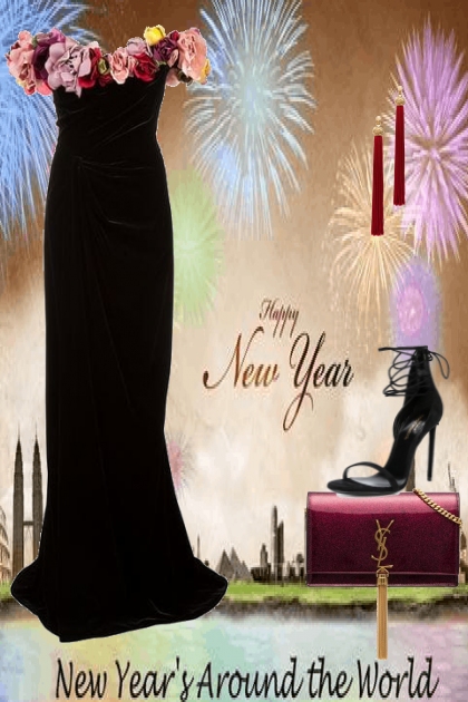 Happy New Year - Combinazione di moda