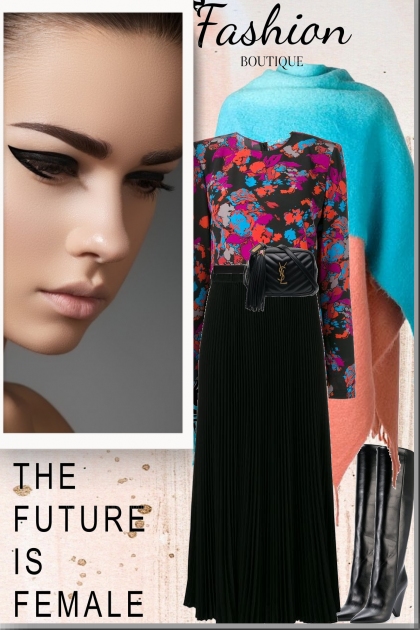 The future is Female- combinação de moda