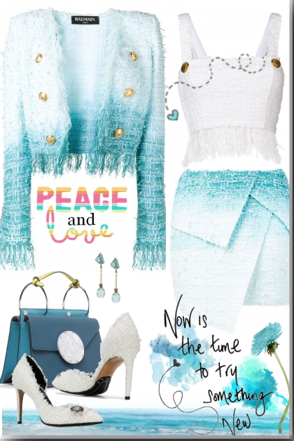 Peace And Love- Модное сочетание