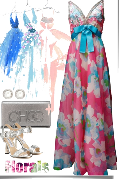 Florals Dress - Combinazione di moda