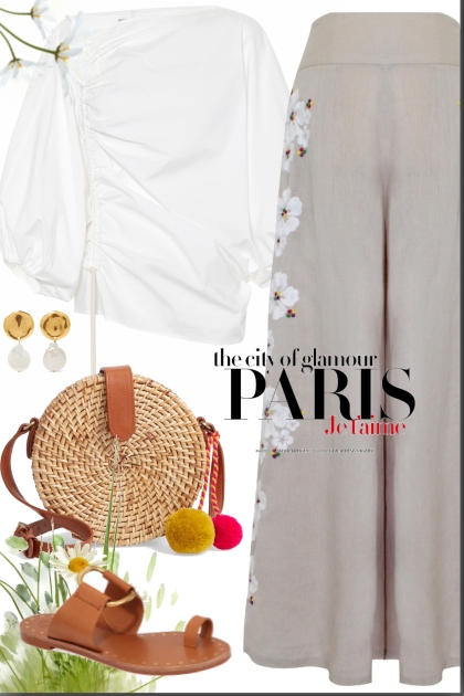 Paris <3 <3 - combinação de moda