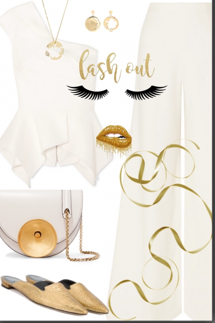 White & Gold- Fashion set