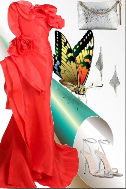 Butterfly colorful - Modna kombinacija
