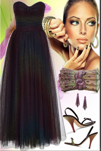 Rainbow  Dress- combinação de moda