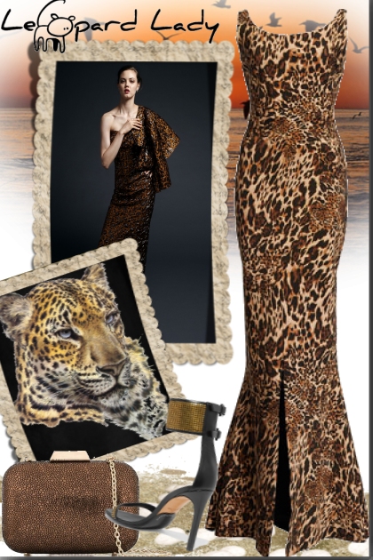 Lady Leopard - Combinaciónde moda