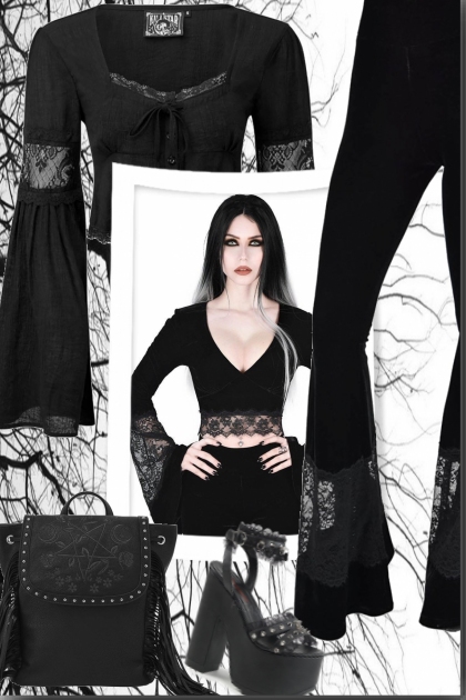 Gothic Fashion- Combinaciónde moda