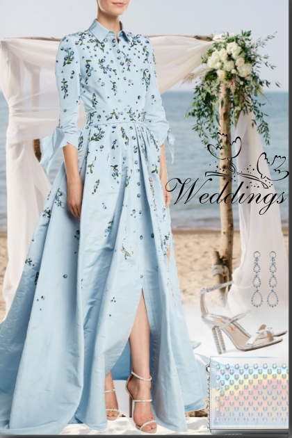 Beach weddings- Fashion set