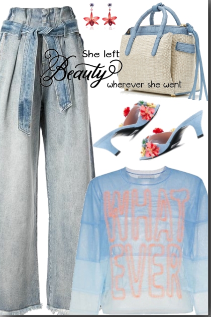 She left Beauty wherever she went- Fashion set