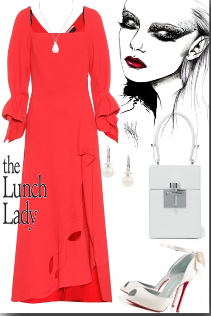 The lunch lady- combinação de moda