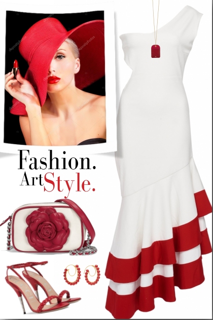 Red & white - Combinazione di moda