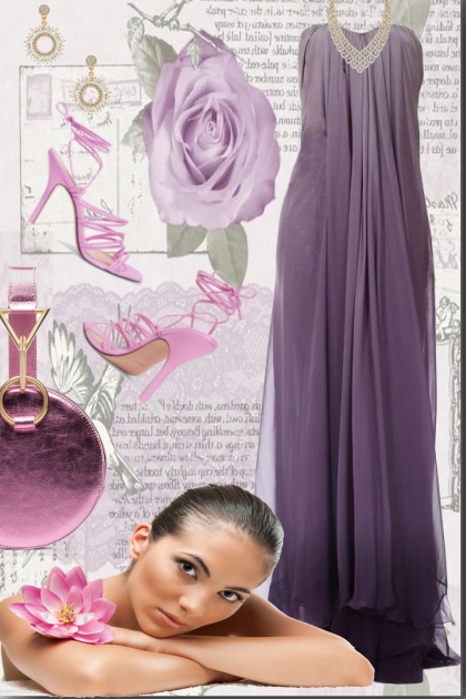 Lovely purple- Модное сочетание