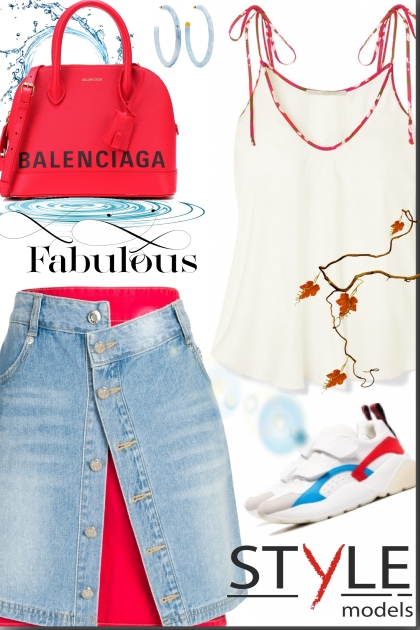 Fabulous Summer- combinação de moda