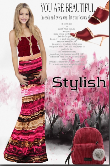 Stylish- Combinazione di moda