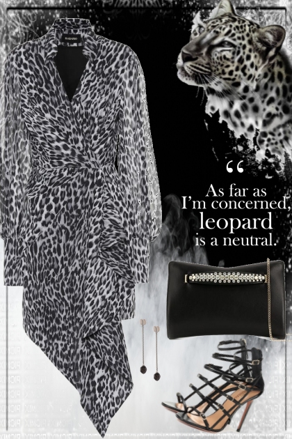 Natural leopard- Fashion set
