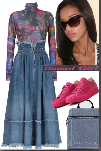 Diesel girl- Fashion set