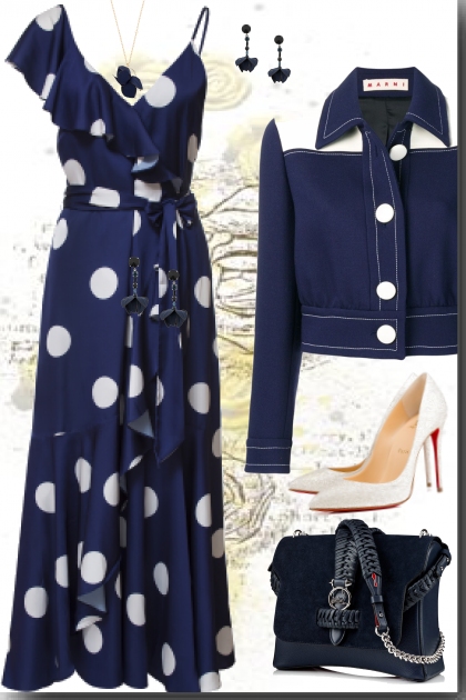 Blue and white- Combinaciónde moda