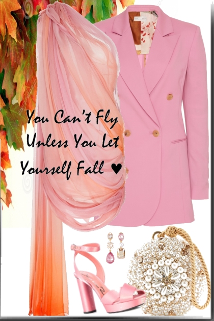 Pink Fall- Modna kombinacija