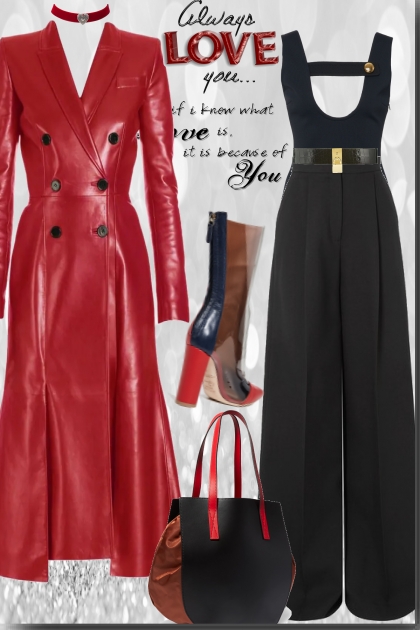 Red Coat - Fashion set