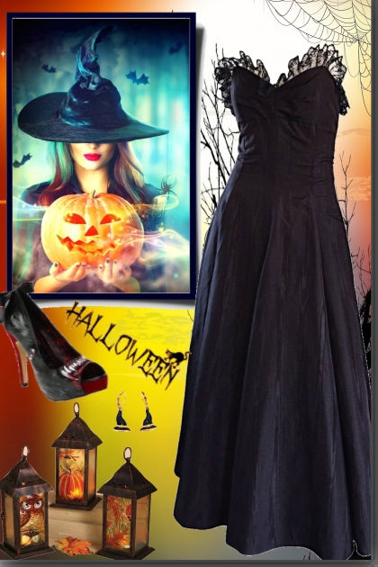 Halloween  Lantern- Fashion set