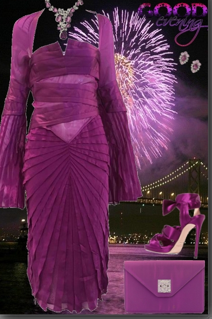Purple Monochrome- Модное сочетание