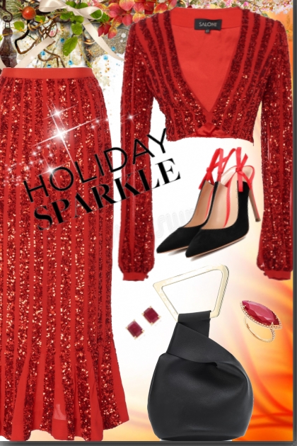 Holiday Sparkle- Modna kombinacija