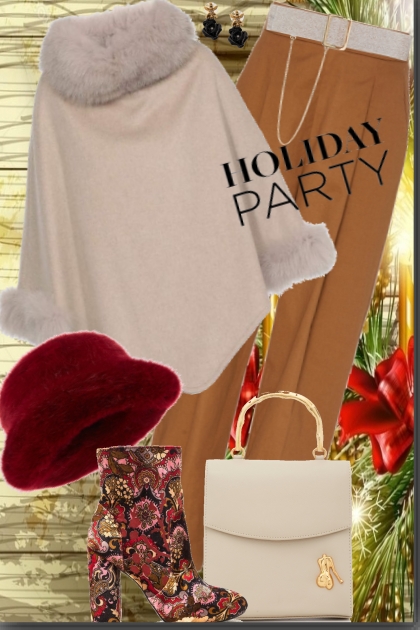 Holiday Party !1- combinação de moda