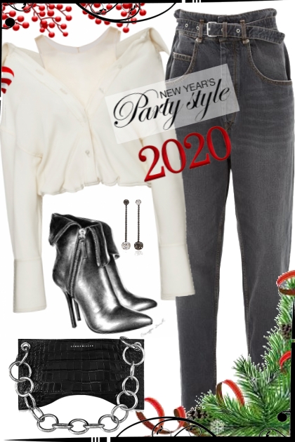 New Year Party Style- Modekombination