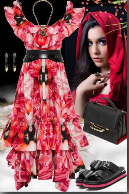 The Red Lady <3- Fashion set