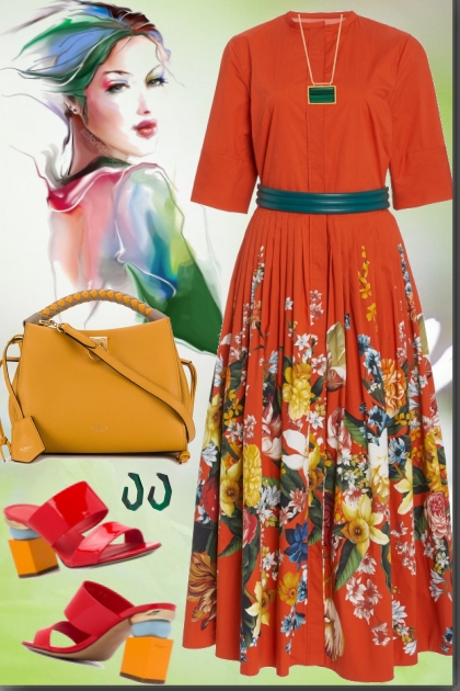 A colorful life  - Combinazione di moda