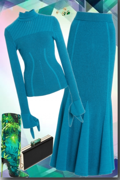 Turquoise <3 <3  - Fashion set