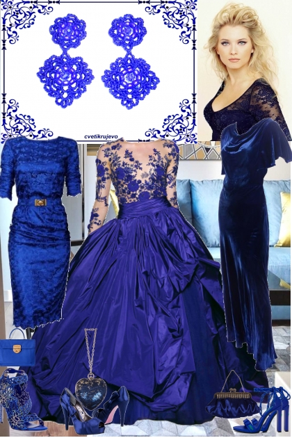 синь- Fashion set
