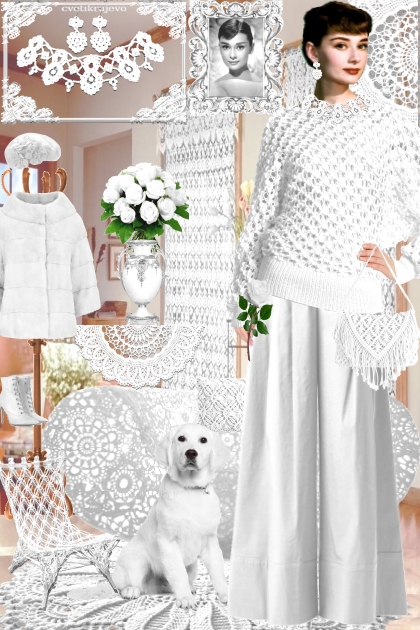 Белый интерьер 2- combinação de moda