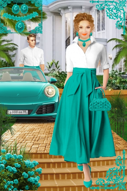 Набор. Камея. Бирюза. День 1111- Fashion set