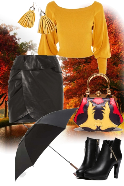 Outfit...Yellow &amp; Black!