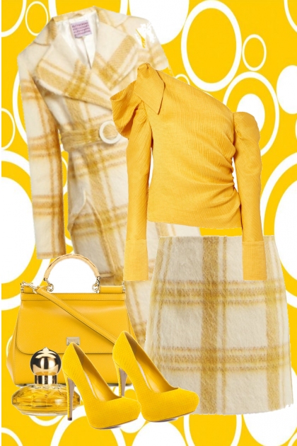 Yellow!- combinação de moda