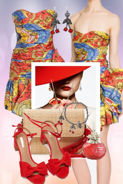 Moschino Short Dress- Fashion set