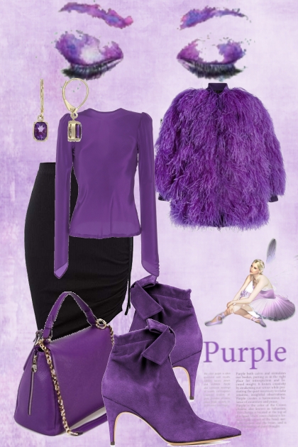 I Love Purple- 搭配