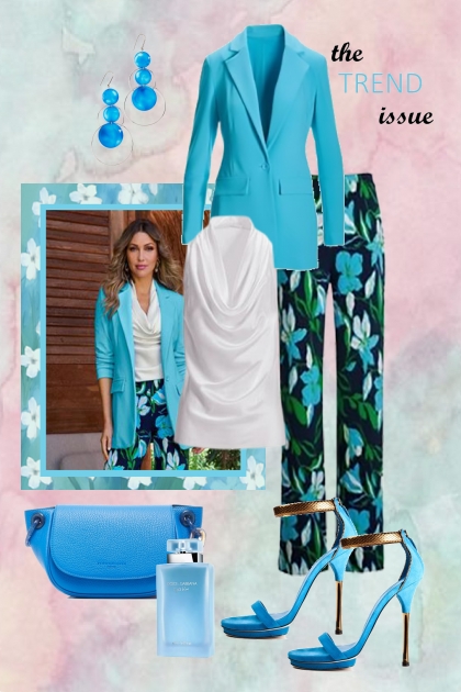 Turquoise- Modekombination