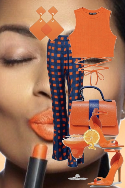 Accessori Arancio- Fashion set
