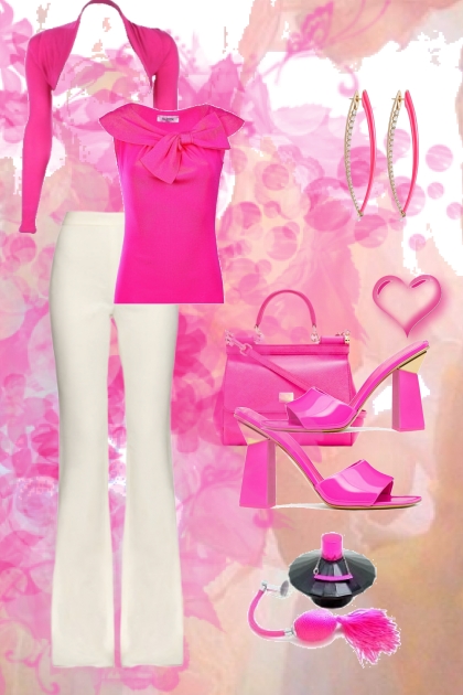Primavera in rosa- Modna kombinacija