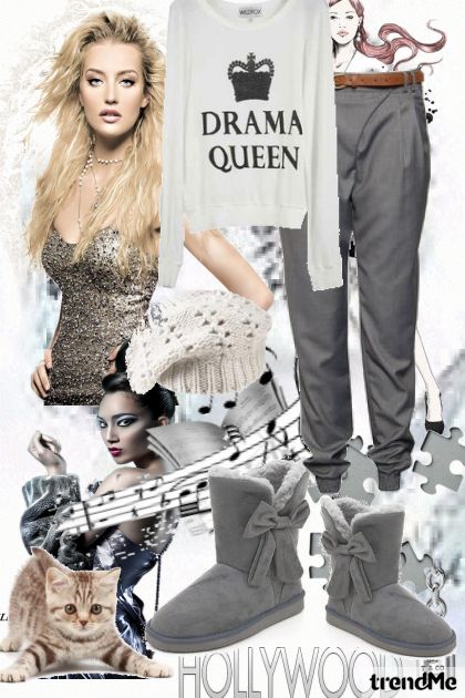 Drama Queen- Combinazione di moda