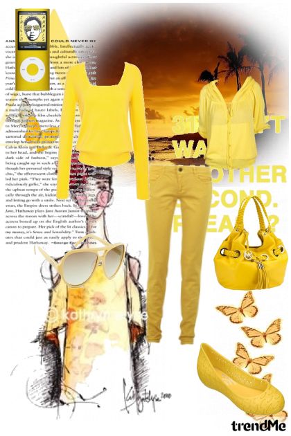 yellow fantasy- Combinaciónde moda