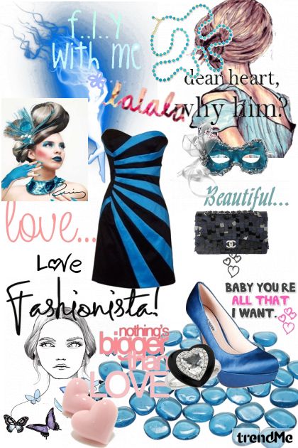 all you need is... LOVE!- Fashion set