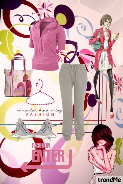 Wanna be healty? ..Just be sportish...- Fashion set