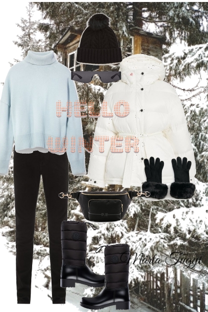 Hello Winter- combinação de moda
