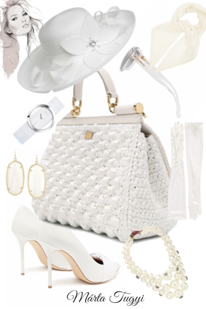 White accessories- Fashion set